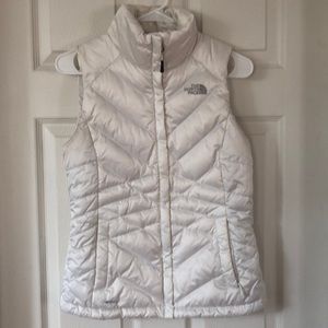 The North Face XS White Vest NWOT